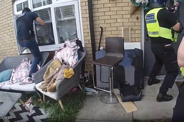 Two men have been arrested in Scarborough following a County Lines drugs raid on Lisvane Rise