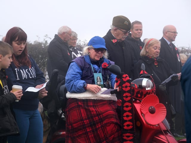 Following the service