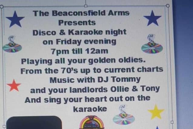 Beaconsfield Arms disco and karaoke night