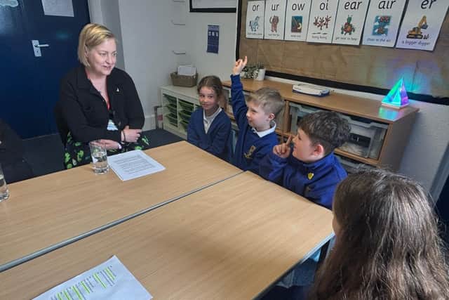 Alison Hume MP has praised the schools SEND achievements