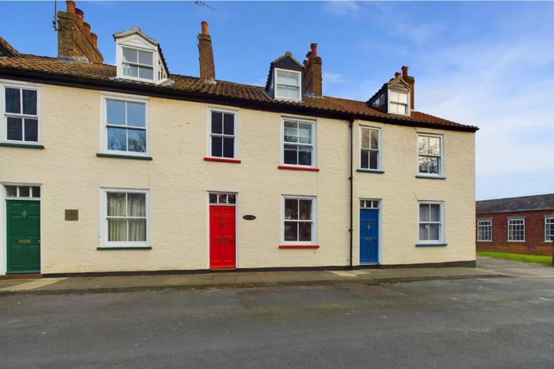 This three bedroom terraced house is for sale with Hunters for £220,000.