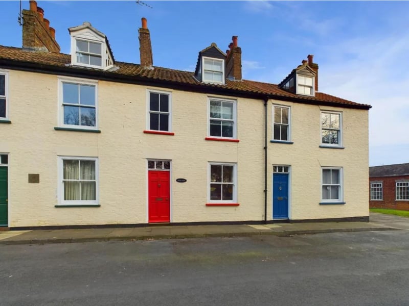 This three bedroom terraced house is for sale with Hunters for £220,000.