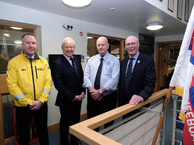 Paul Huggins, John Senior, Roger Buxton and Colin Woodhead