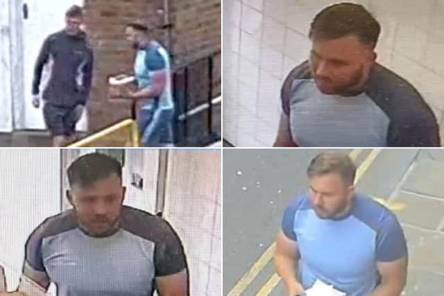 North Yorkshire Police have released these CCTV photos following a motorcycle theft in Scarborough.