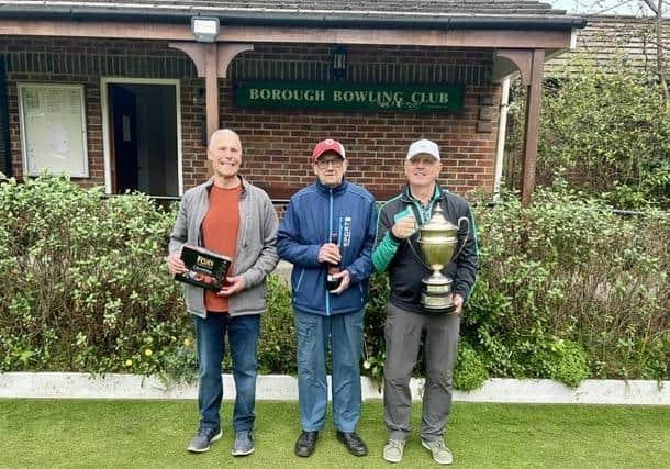 Barrie Watson earns Malton Cup victory at Borough Bowling Club.