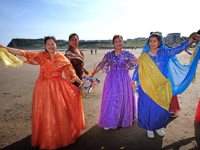 Stunning outfits were one of the highlights of the day