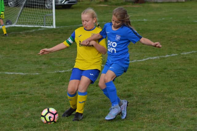 Heslerton Fireworks Girls Under-Nines (blue) v Elvington. Photo by Cherie Allardice​​​​​​​​​​​​​​​​​​​​​​​​​​​​​​​​​​​​​​​​​​​​​​​​​​​​​​​​​​​​​​​​​​​​​​​​​​​​​