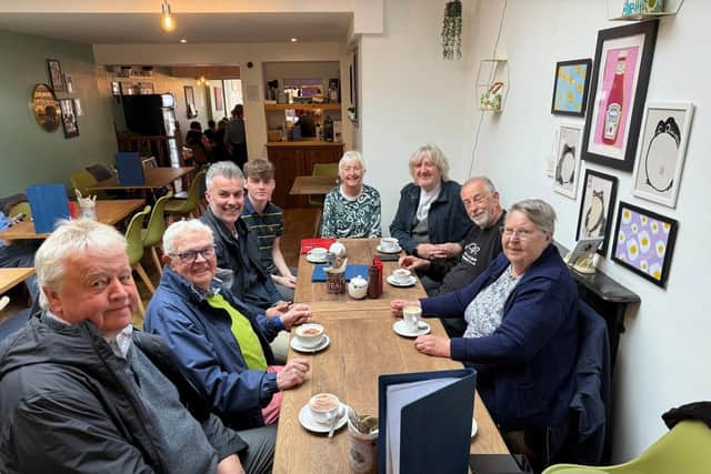 Local group meets Mayor David Skaith.