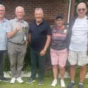 Bridlington’s Geoff Oldham and Brian Whitehouse win Borough Bowling Club Over-60s Doubles
