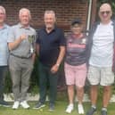 Bridlington’s Geoff Oldham and Brian Whitehouse win Borough Bowling Club Over-60s Doubles