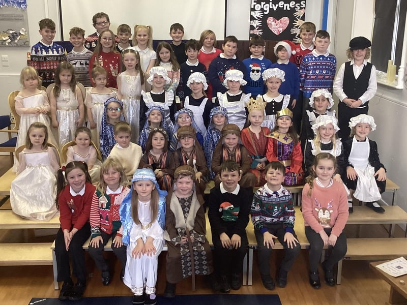 Ruswarp School nativity.