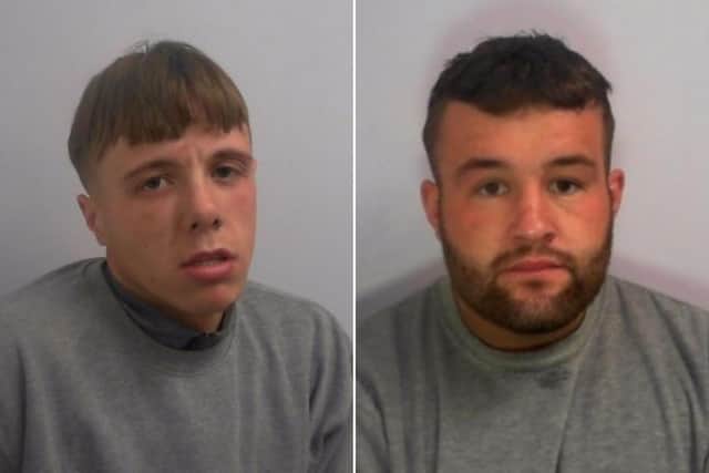 Jack Setchell (left) and Charlie Dunn