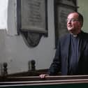 Rev Michael Gobbett at St Mary's Church in Whitby.