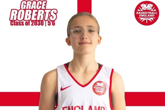Grace Roberts has been called up by England U14s basketball team.