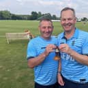 Former Whitby Cricket Club skipper Luke Jarvis, right, is ready for the World Cup.