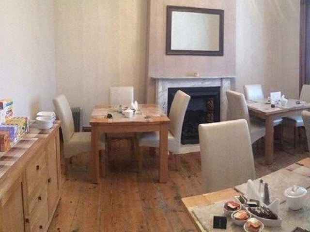 One property offers a traditional guest house and the other property offers self-catering apartments and guests have the option to use the dining facilities at the self-catering apartments.
