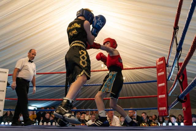 Frankie Kneeshaw was edged out in his fight on the Scarborough ABC show. Photo by Wandering Photography