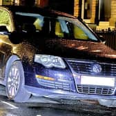 HP have seized the vehicle which was identified as having cloned number plates