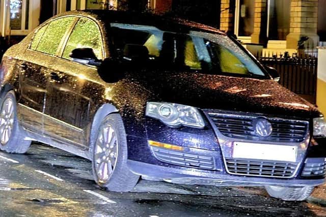 HP have seized the vehicle which was identified as having cloned number plates