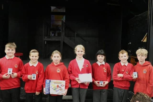 Competition winners Fylingdales School.