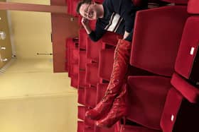 George Wakely plays Lola in Scarborough Theatre Company's production of Kinky Boots
