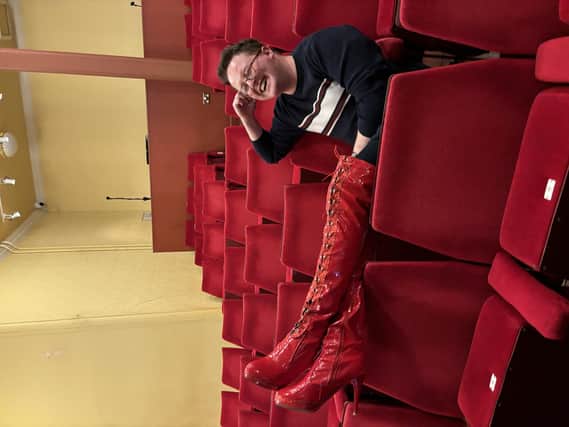 Curtain up on Scarborough Theatre Company in Kinky Boots at the Spa