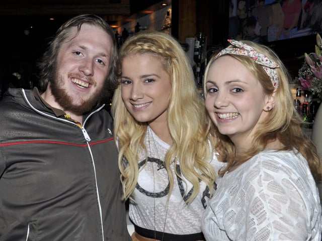 Ben, Jess and Cheryl live it up in Blue Lounge!