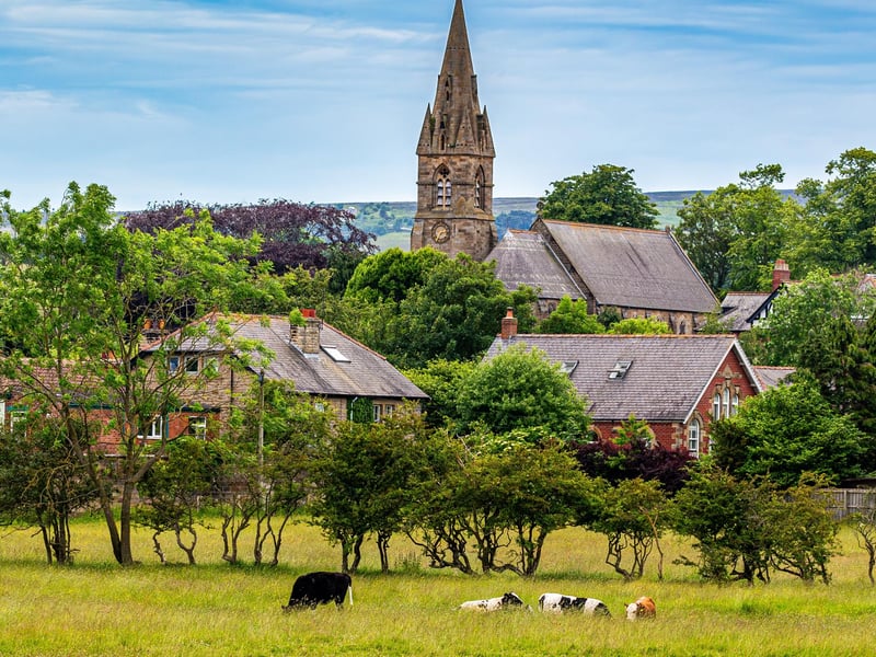 View of Ruswarp Church, by Brian Murfield.