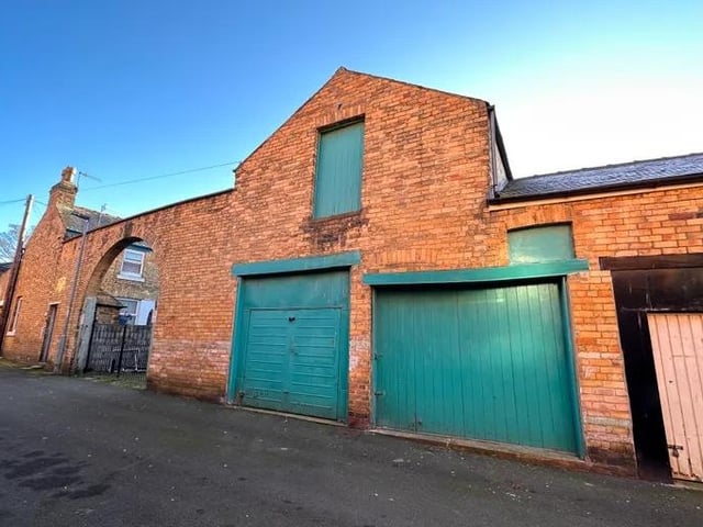 The development site with planning permission for three two-bedroom cottages is for sale with Colin Ellis Property Services with a guide price of £300,000