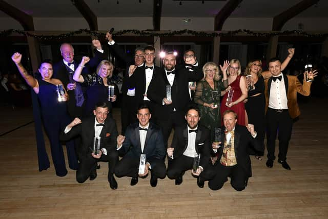 Award winners from the Scarborough News Business Awards 2022