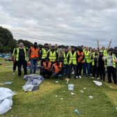 The clean up team for Leeds Festival 2023 are helping a number of charities by repurposing tents and sleeping bags left at the venue.