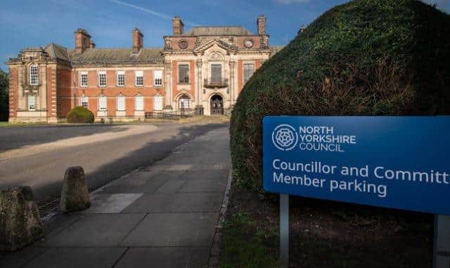 North Yorkshire Council headquarters at County Hall in Northallerton.