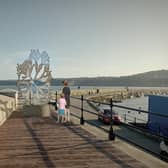 Made from water-jet cut stainless steel, the newly-commissioned work, entitled Sea Oak, will be installed in Scarborough Harbour, overlooking the North Sea.