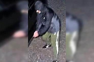 The incident occurred at 1.15am on July 6, on High Stakesby, and involved two male suspects coming to a property.