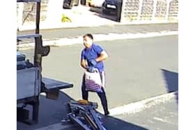 Police have released a CCTV image of a man they would like to speak to
