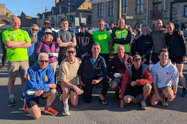 Scarborough Athletic Club combined with members of the Run Scarborough club to form ‘A’ and ‘B’ teams at the annual Cleveland Way Relay.