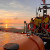 The incident took place during the early hours of April 2. Photo credit: RNLI/Mike Milner.