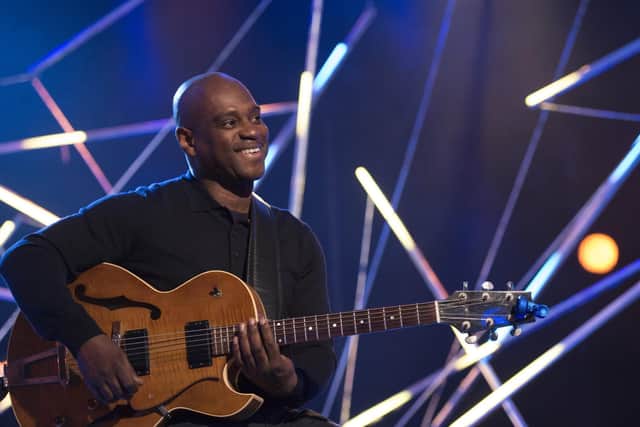 Guitarist Edison Herbert