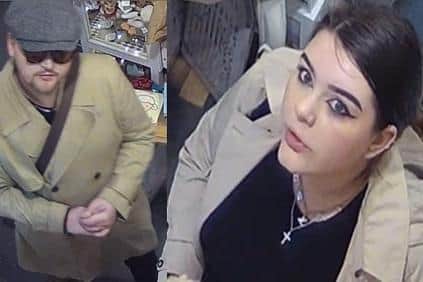 This CCTV image has been released by North Yorkshire Police following a theft from a shop in Scarborough.