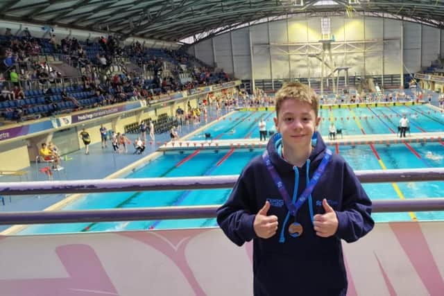At the North East Regional Short Course Championships, Scarborough SC's Wiktor Gora set personal best times in seven of his 14 events. He finished in the top 10 in an impressive 11 of his events, further solidifying his place as one of the region’s top swimmers.