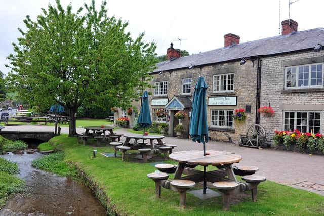 The crash happened in the village of Gilling East, near Helmsley