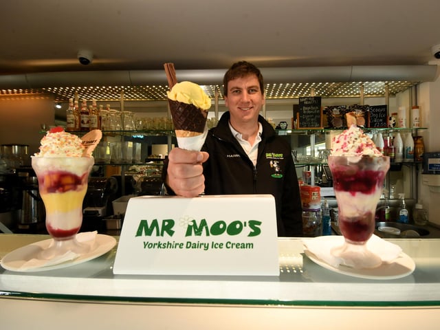 In third place is the easily recognisable Mr Moo's Ice Cream Parlour, which is located on Hornsea Road in Skipsea, near Bridlington.