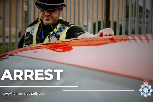 A man in Bridlington was arrested by Humberside Police yesterday afternoon (June 26), as he was suspected of driving under the influence of drugs.
