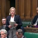 Scarborough and Whitby MP Alison Hume speaking in the House of Commons, in October 2024.
