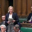 Scarborough and Whitby MP Alison Hume speaking in the House of Commons, in October 2024.