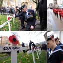 The Planting of the Crosses ceremony took place on Sunday, November 5.