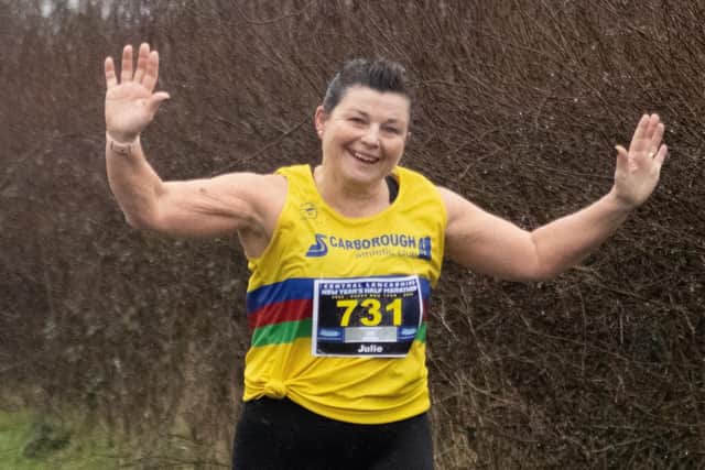 Scarborough Athletic Club’s Julie Wiles achieved a PB (Personal Best) time at the Preston Half Marathon after finishing fourth Over-55 Female in 2 hours 17 minutes 5 seconds.