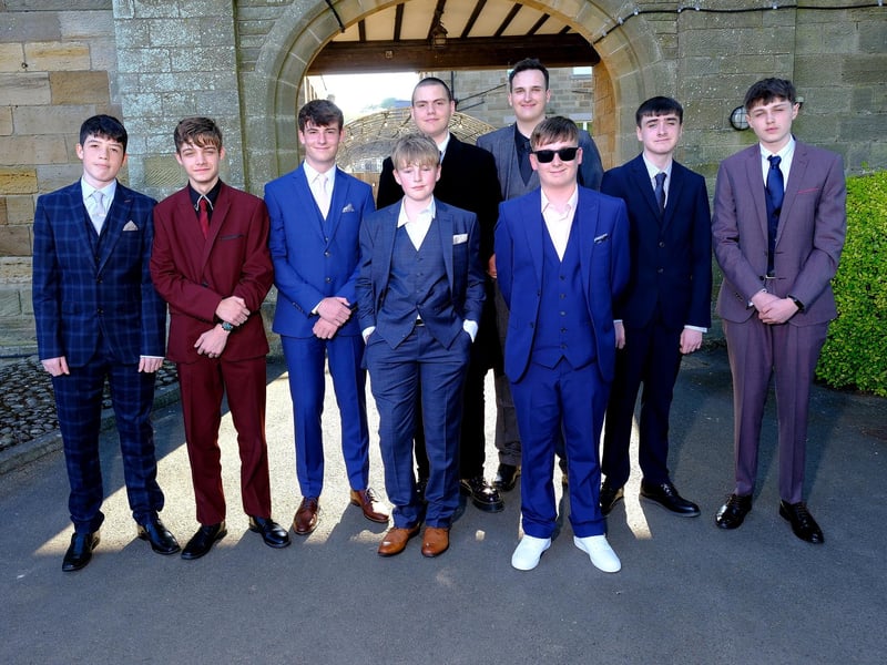 Looking glam at the Eskdale School prom.