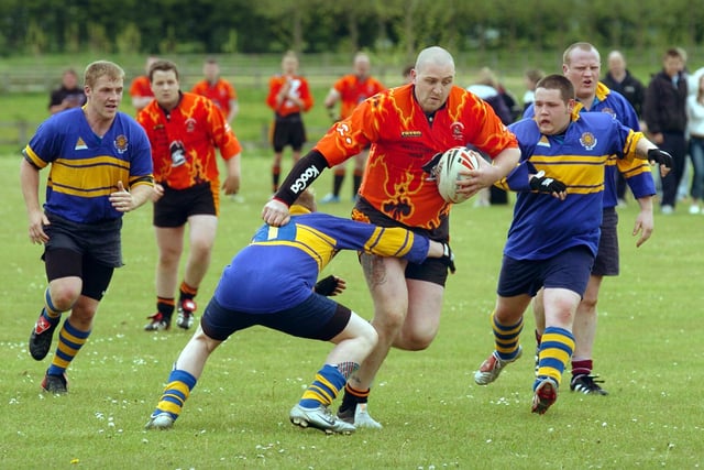 Do you know this Scarborough Pirates RLFC player in action against Whitley Bay Barbarians in 2005?