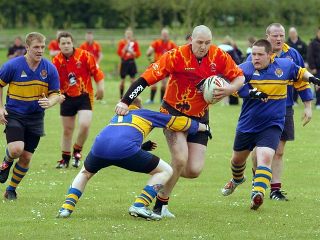 Do you know this Scarborough Pirates RLFC player in action against Whitley Bay Barbarians in 2005?